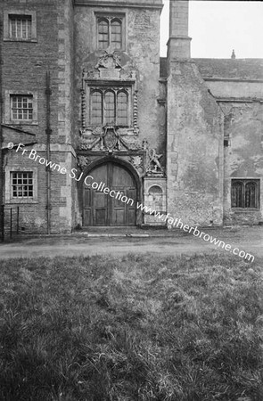 APETHORPE HALL DOORWAY